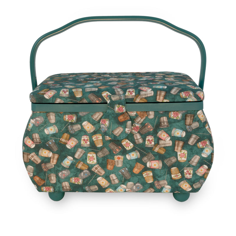 Load image into Gallery viewer, ZC1237F3|Dritz Curved Sewing Basket, Large