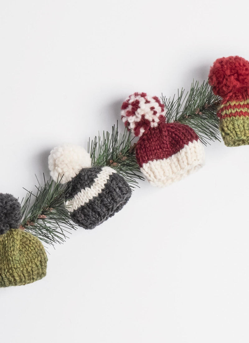 Load image into Gallery viewer, BSF-202026|Blue Sky Fibers Holiday Cheer Mini Hat Pattern, Free PDF Pattern