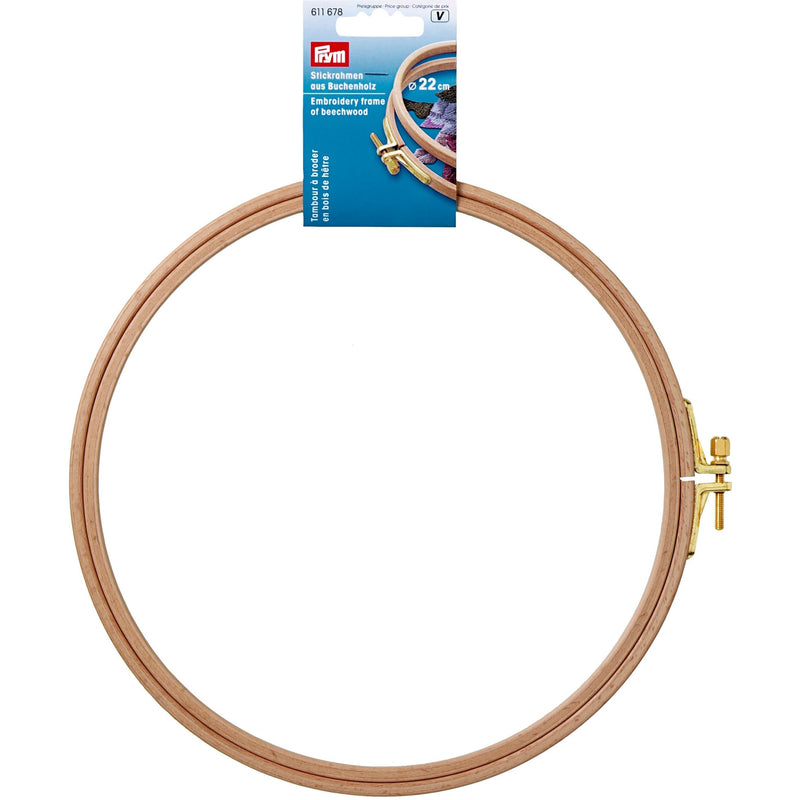 Load image into Gallery viewer, 611678|Prym Embroidery Frame, Beechwood, 22cm