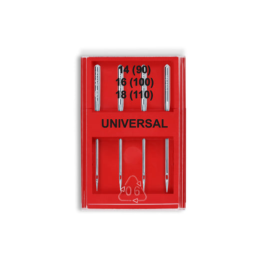 51|Dritz Universal Machine Needles, Assorted Sizes, 4 pc