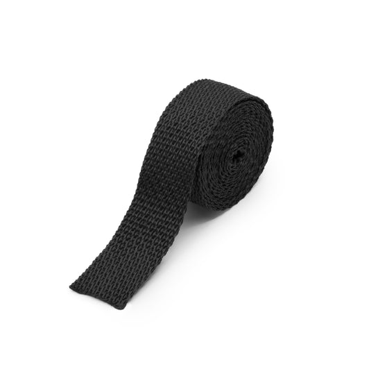 478|Dritz 1" Polypro Belting & Strapping, Black, 60" Long