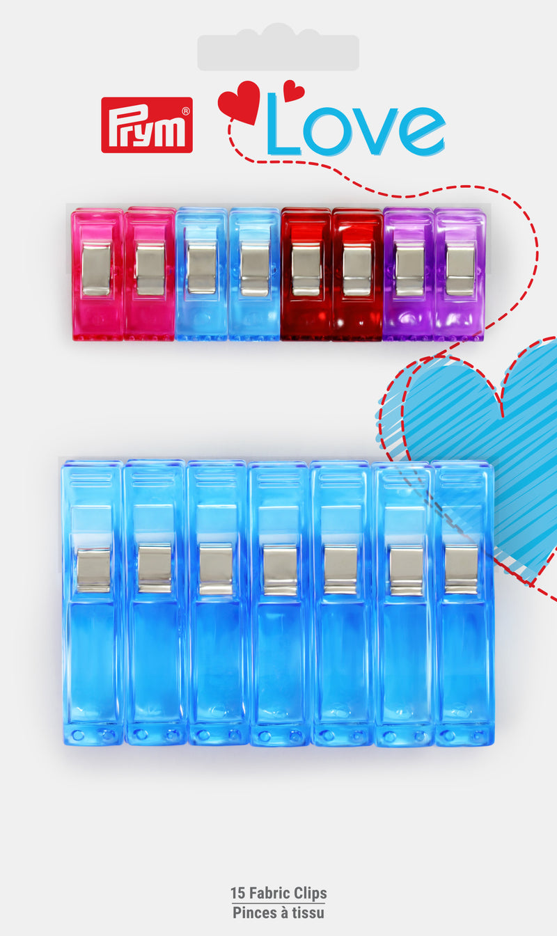 Load image into Gallery viewer, 60104|Prym Mixed Fabric Clips, 15 pc