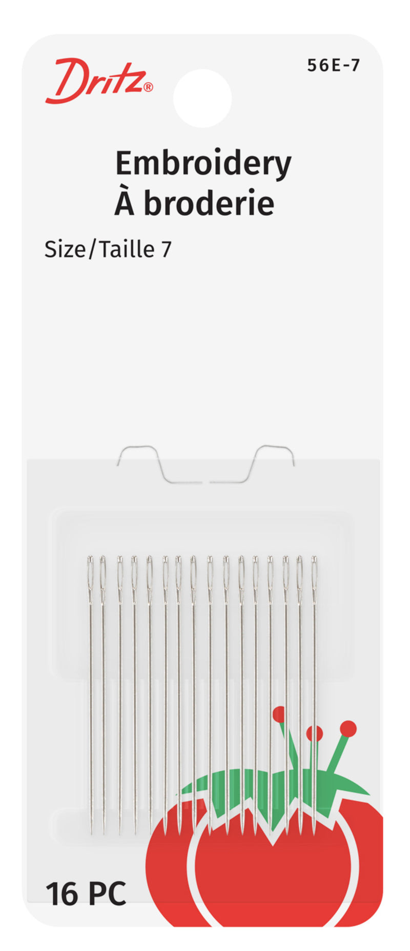 Cargue la imagen en el visor de la galería, 56E-7|Dritz Embroidery Hand Needles, Size 7, 16 pc