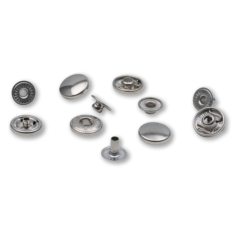 Cargue la imagen en el visor de la galería, 390331|Prym ANORAK 12 mm refill silver 10pc