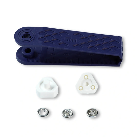 390100|Prym JERSEY  8 mm silver with tools 10pc