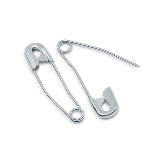 511198|Prym Safety Pins, Silver, Steel