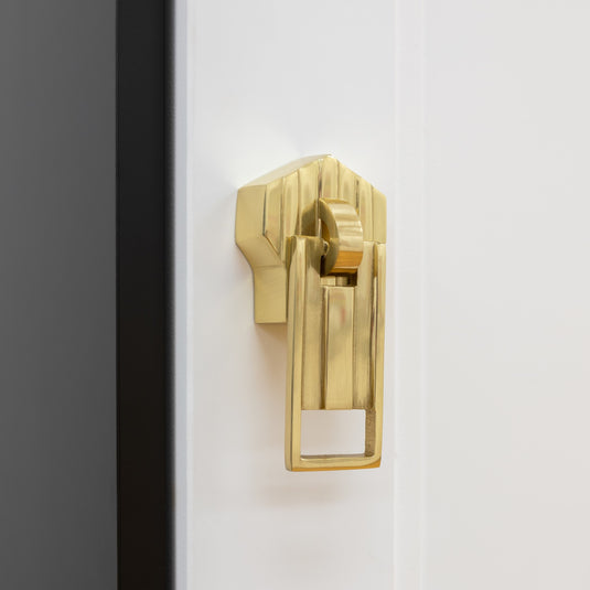 47201-35|Dritz Brass Zipper Pull, Bright Brass