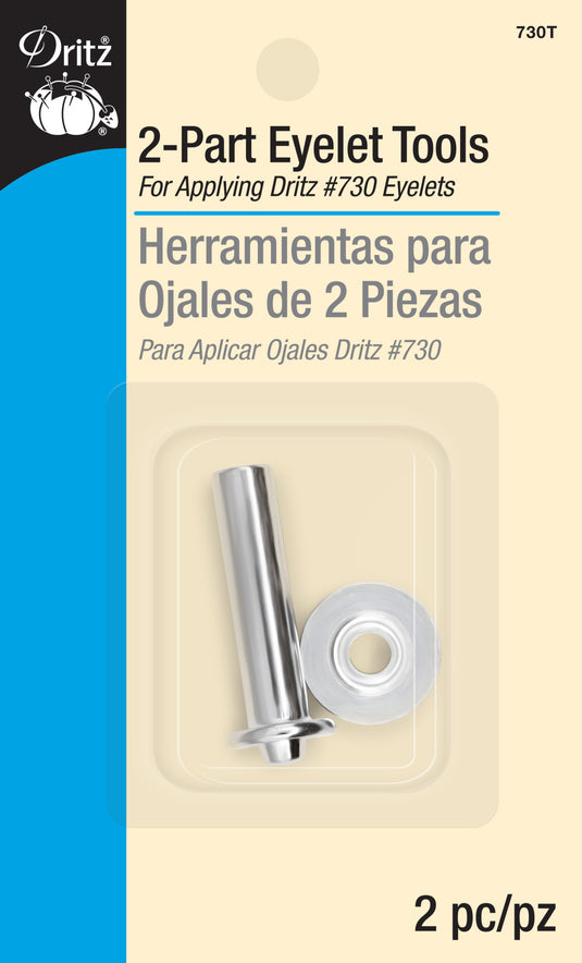 730T|Dritz Eyelet Tool for 1/4" 2-Part Eyelets