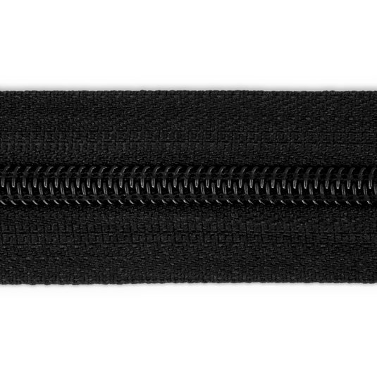 44248|Dritz Nylon Upholstery Zipper, Black, 2 yd