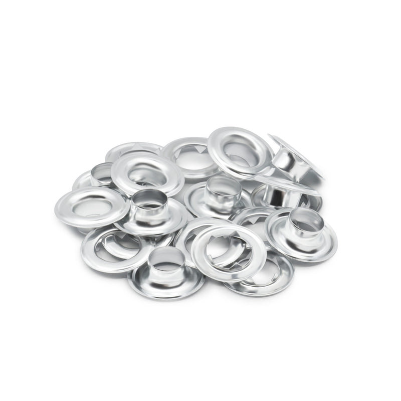 Cargue la imagen en el visor de la galería, 661-65|Dritz 7/16" Extra-Large Eyelets, 10 Sets, Nickel