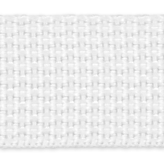 28608-9|Dritz 1" Polypro Belting & Strapping, White, 2 yd