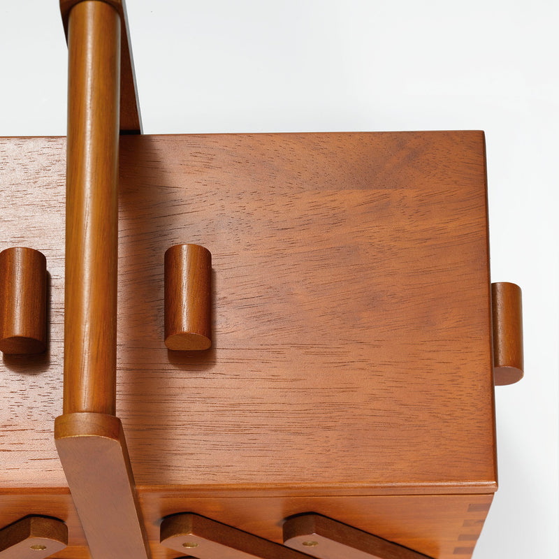 Load image into Gallery viewer, 612549|Prym Dark Wood Sewing box