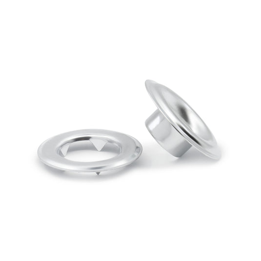 661-65|Dritz 7/16" Extra-Large Eyelets, 10 Sets, Nickel