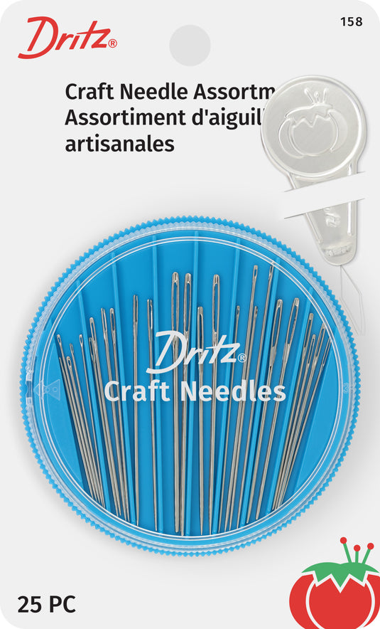 158|Dritz Assorted Craft Hand Needles, 25 pc