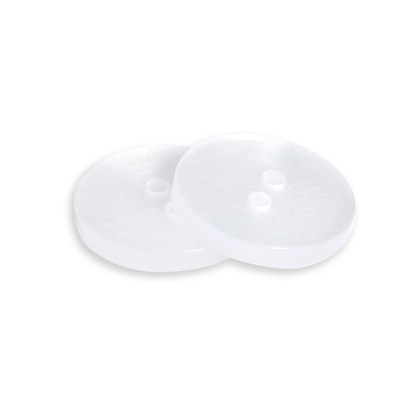 Chargez l'image dans la visionneuse de la galerie, 25567|Dritz Waistband Buttons, White Pearl, 17mm, 15 PC
