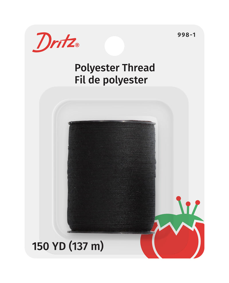 Load image into Gallery viewer, 998-1|Dritz Polyester Thread, Black, 150 yd