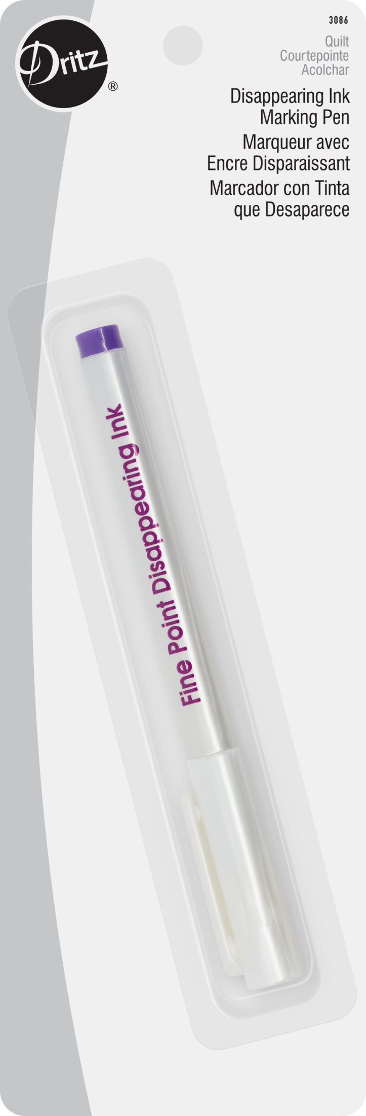 Load image into Gallery viewer, 3086|Dritz Disappearing Ink Marking Pen, Fine Point, Purple