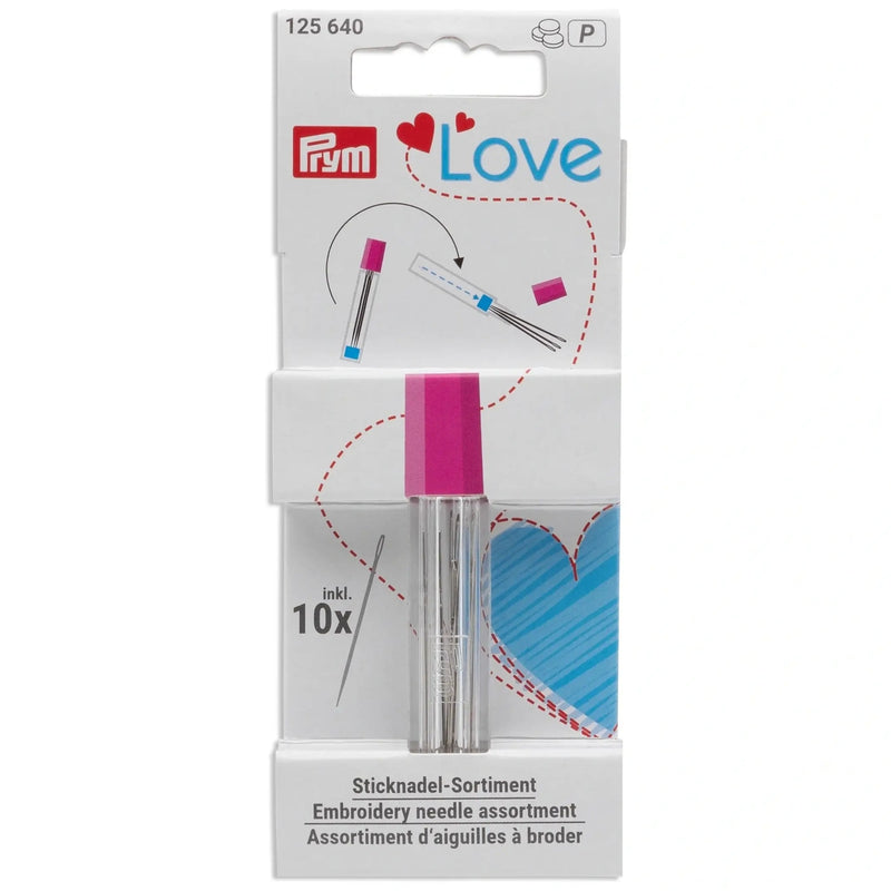 Load image into Gallery viewer, 125640|Prym Embroidery needle assortment in the Prym Love quiver