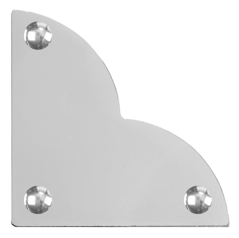 Load image into Gallery viewer, 44793-65|Dritz Smooth Quatrefoil Corners, Large, Nickel, 4 pc