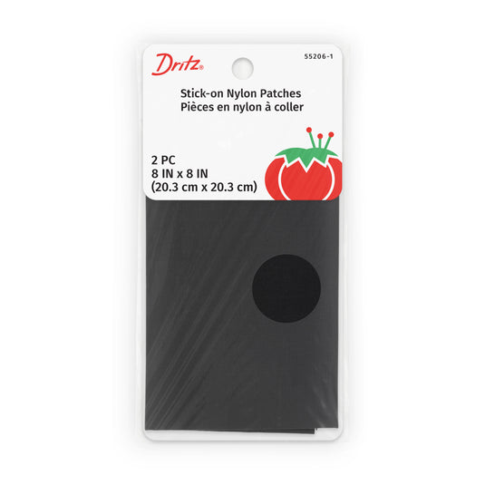 55206-1| Nylon Stick-On Patches, 8