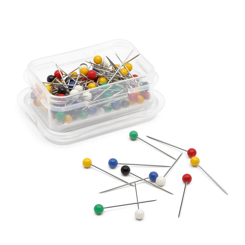 Load image into Gallery viewer, 36|Dritz 1-1/16" Color Ball Pins, Assorted, 100 pc