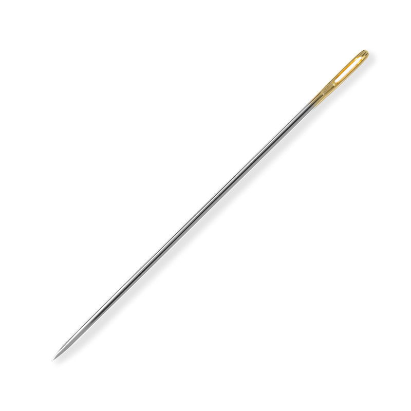 Load image into Gallery viewer, 3058|Dritz Gold-Eye Big Stitch Quilting Needles, Size 5, 12 pc