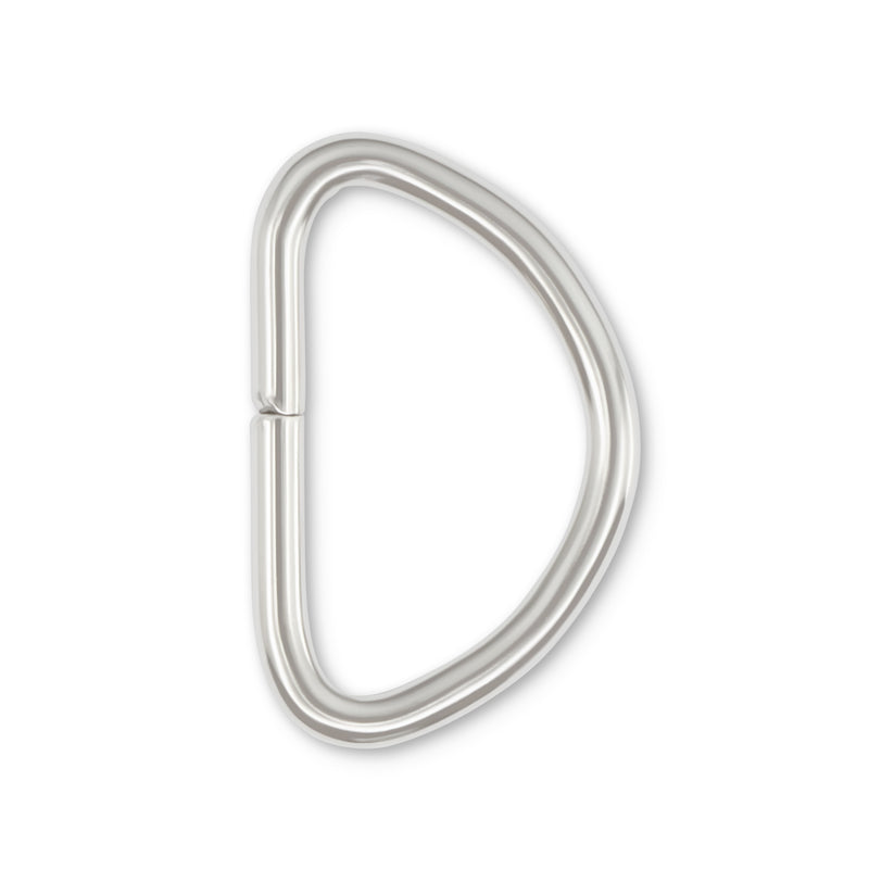 Load image into Gallery viewer, BK139|Dritz 3/4" D-Rings, Nickel, 24 pc