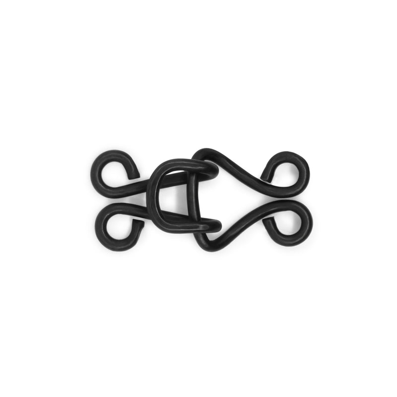 Load image into Gallery viewer, 97-1|Dritz Coat Hooks &amp; Eyes, 4 pc, Black