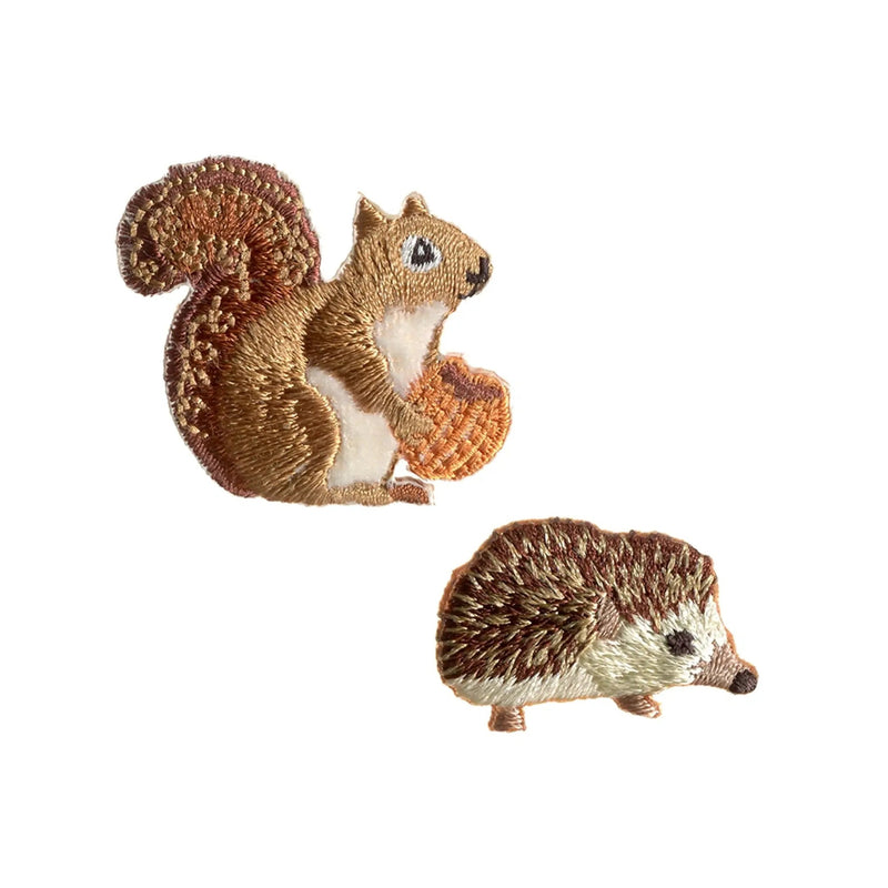 Load image into Gallery viewer, 924321|Prym Applique, Hedgehog &amp; Squirrel, 2 pc

