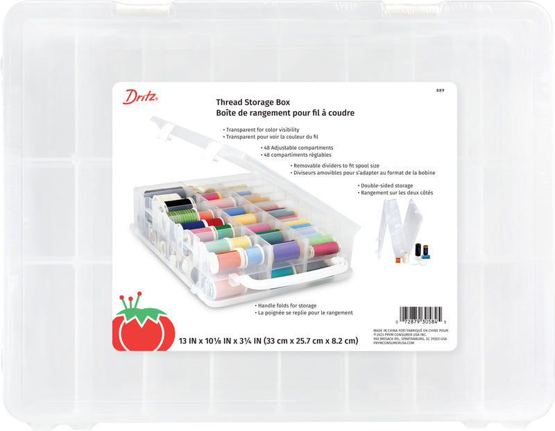 Load image into Gallery viewer, 889|Dritz Thread Storage Box, 48 Compartments