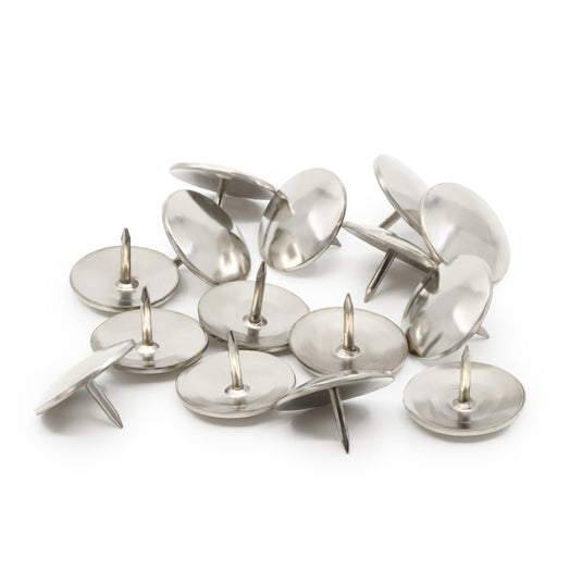 3162|Dritz Extra-Large Thumb Tacks, Silver, 65 pc