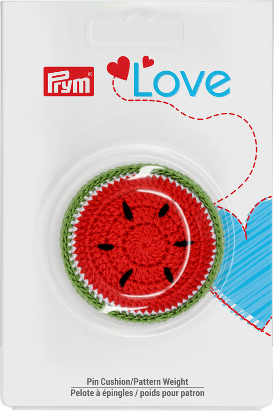 60116|Prym Watermelon Pin Cushion & Pattern Weight