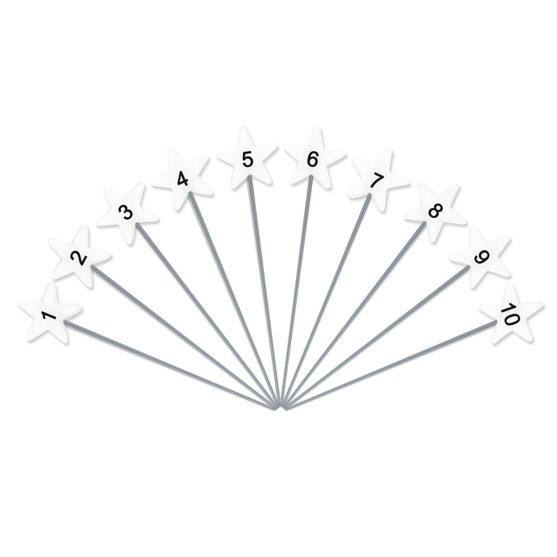 Load image into Gallery viewer, 3019|Dritz Flat Star Head Pins, White, 115 pc