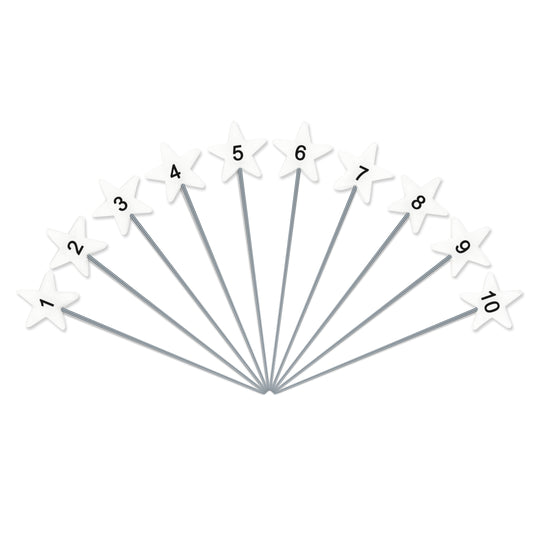 3019|Dritz Flat Star Head Pins, White, 115 pc
