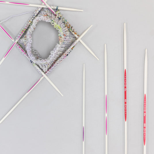 57180|Prym 8" Ergonomic Double Point Knitting Needles Set