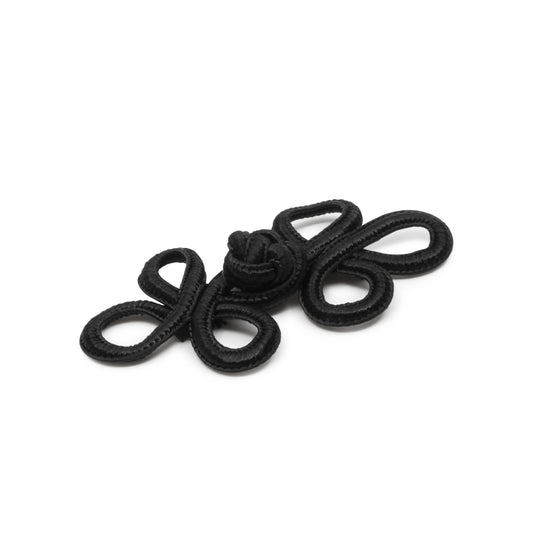502|Dritz 2" Frog Closure Set, Black