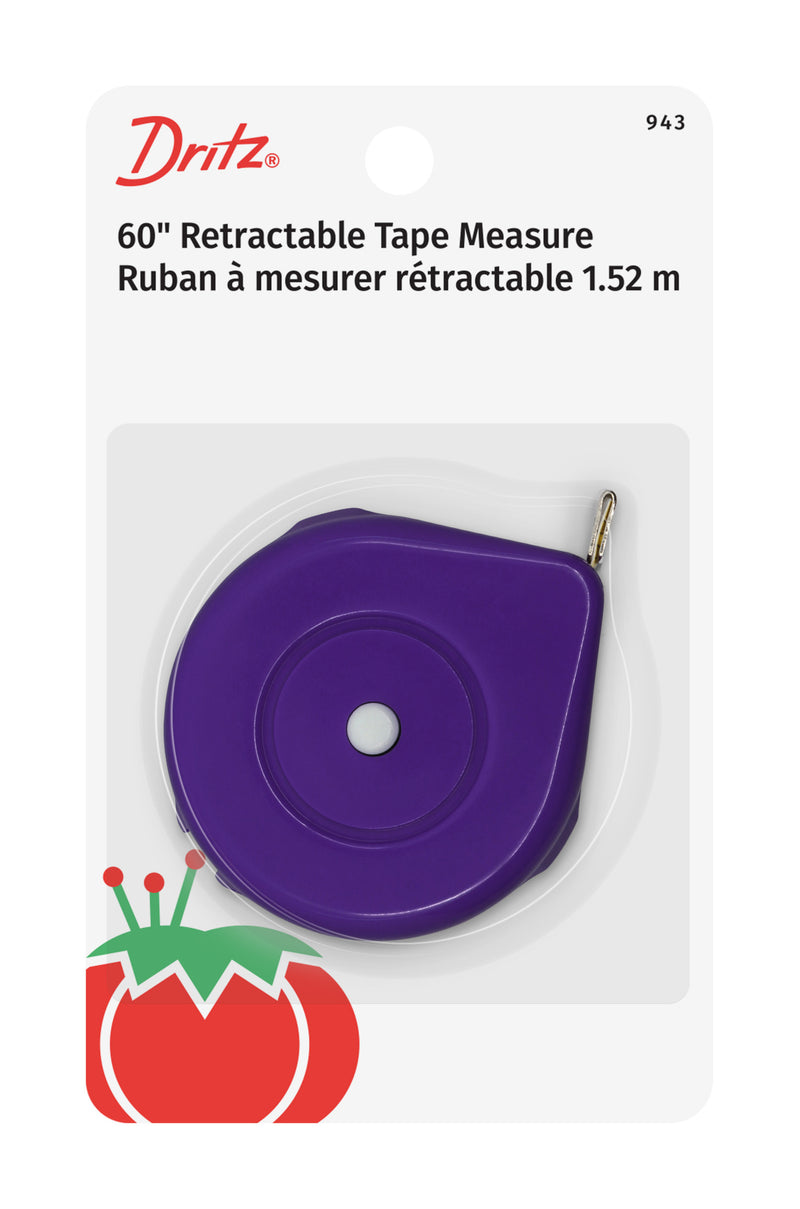 Load image into Gallery viewer, 943|Dritz 60-Inch Retractable Tape Measure, Assorted Colors