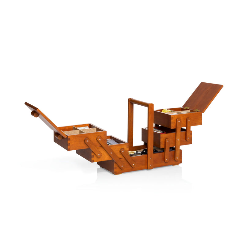Load image into Gallery viewer, 612549|Prym Dark Wood Sewing box