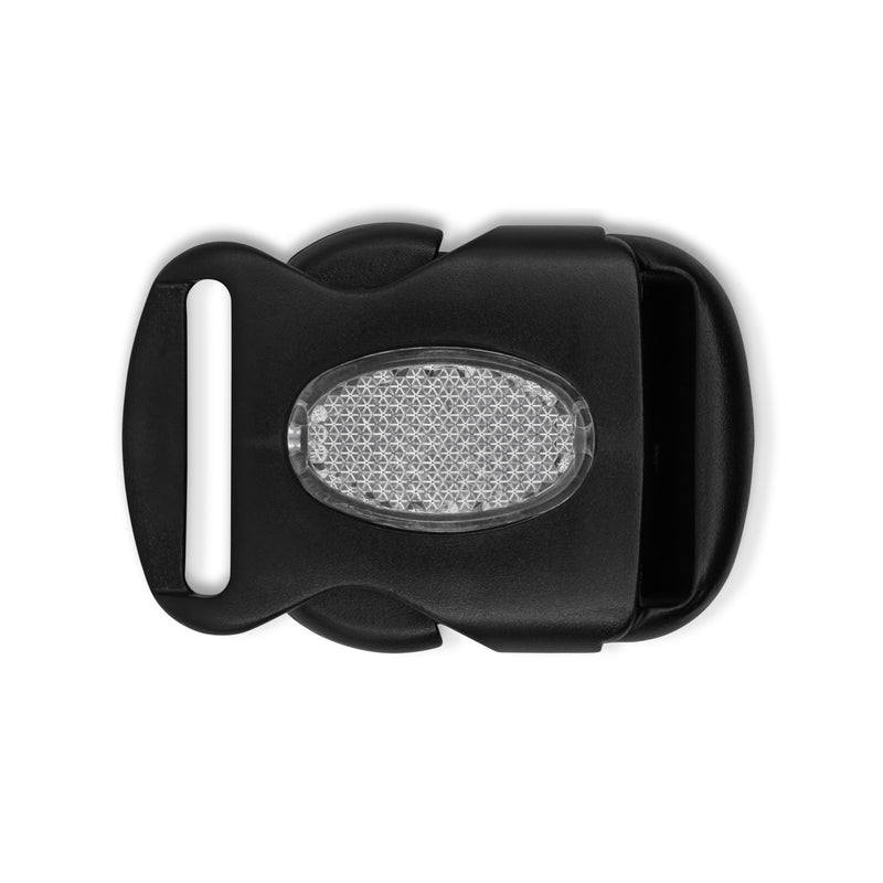 Load image into Gallery viewer, 503|Dritz 1-1/2" Parachute Buckle with Reflective Center, Black