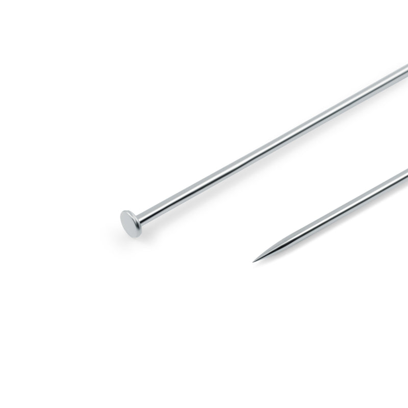 Cargue la imagen en el visor de la galería, 110700|Prym Extra-Fine Pleating Pins, Size 12, Nickel, 1/2 lb