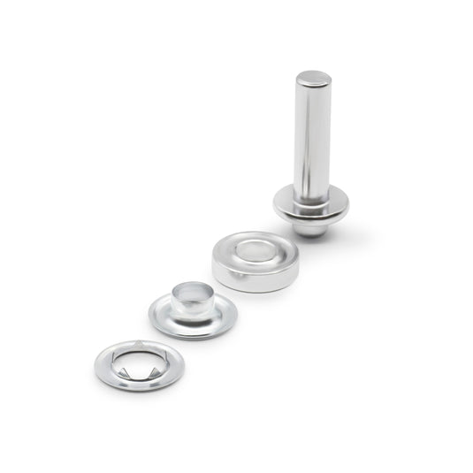 660-65|Dritz 7/16" Extra-Large Eyelets & Tools, 10 Sets, Nickel