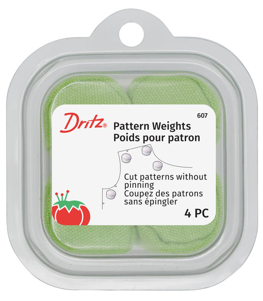 607|Dritz Pattern Weights, 4 Count, Green