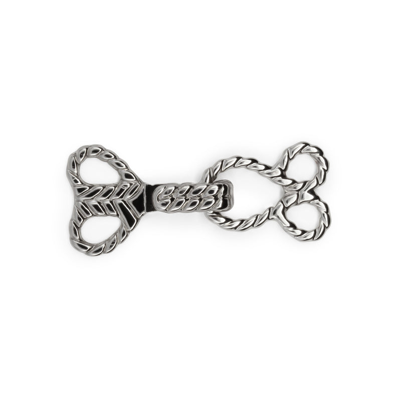 Load image into Gallery viewer, 439-65|Dritz Decorative Hooks &amp; Eyes, 2 Sets, Nickel