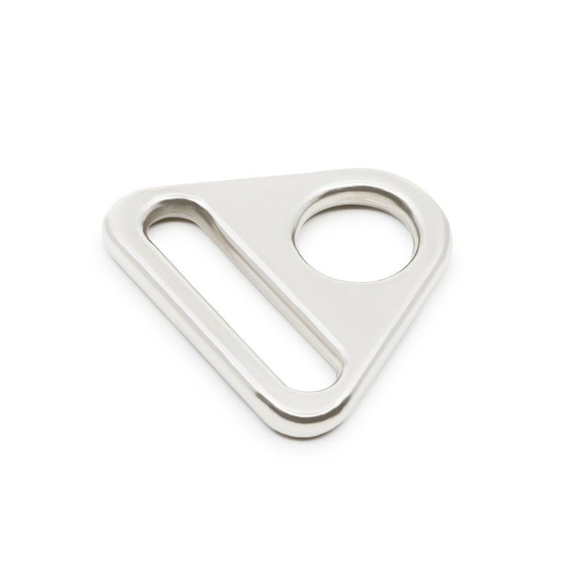 Load image into Gallery viewer, 738-65|Dritz 1" Triangle Rings, Nickel, 2 pc