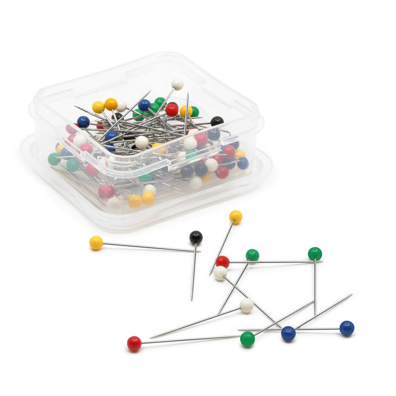 Chargez l'image dans la visionneuse de la galerie, 44|Dritz 1-1/4" Color Ball Pins, Assorted, 100 pc