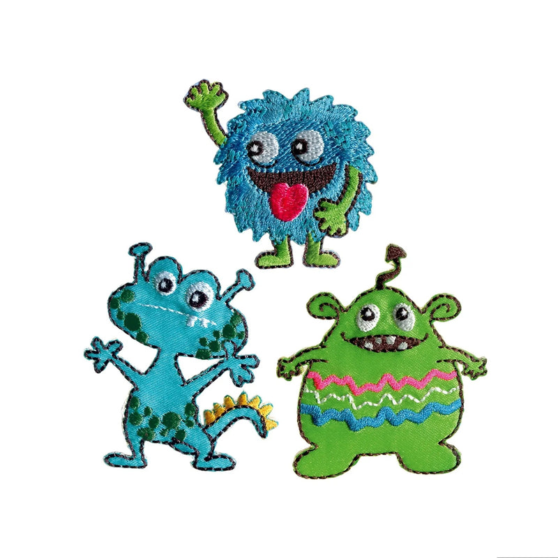 Load image into Gallery viewer, 924300|Prym Applique, Monsters, 3 pc