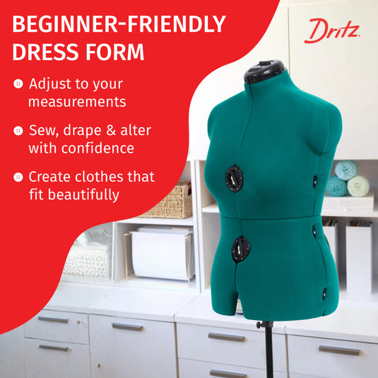 20421|Dritz Sew You Adjustable Dress Form, Medium