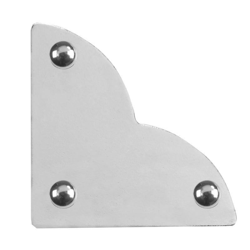 Load image into Gallery viewer, 44792-65|Dritz Smooth Quatrefoil Corners, Small, Nickel, 4 pc