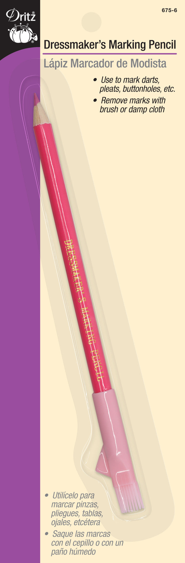 Load image into Gallery viewer, 675-6|Dritz Dressmakers Marking Pencil, Pink
