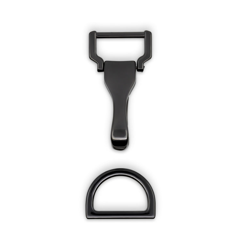 Load image into Gallery viewer, 729-33|Dritz Large Hook &amp; D-Ring, Gunmetal